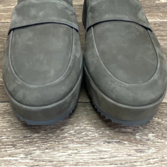 Eileen Fisher Max Platform Loafers Slip On Gray Women's US 6.5 Casual  Everyday - Picture 3 of 11